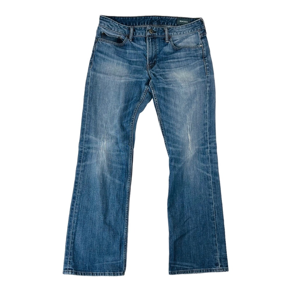 Bonobos The Blue Jean 5 Pocket Cotton Elastane Stretch Jeans Mens Size 33X30‎